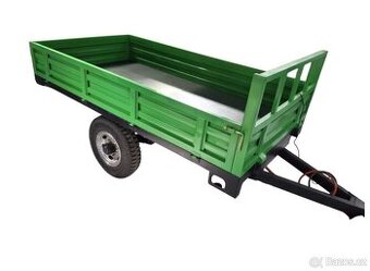 VLEK, KÁRA za malo-traktor, 3t, NOVÁ, POSLEDNÍ KUS