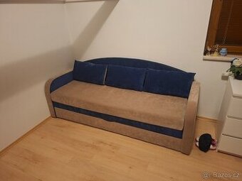 Rozkládací postel s úložným prostorem