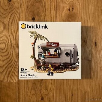 LEGO Bricklink series 910030 Stánek s občerstvením