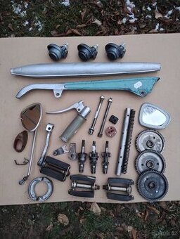 Prodám náhradní díly na jawetta 551 a Stadion S 11 a S 22