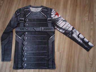 Fitness sportovní triko Marvel Winter Soldier Cosplay, vel.M