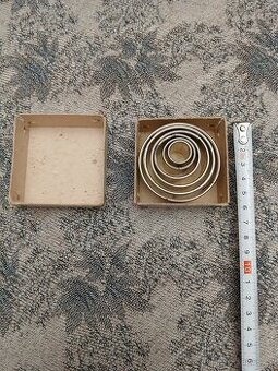 Sada vykrajovátek na cukroví - kolečka