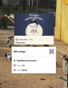 Conan Gray - Krakow - Vstupenka