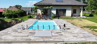 Solarní plachta Cornisun,bazénový naviják