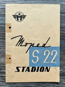 Návod k obsluze a údržbě - Stadion S 22 ( 1961 ) - 1