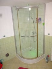Sprchový kout 90 90 + samonosná vanička + sifon