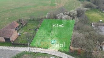 Prodej stavebního pozemku, 612 m2 - Mouchnice