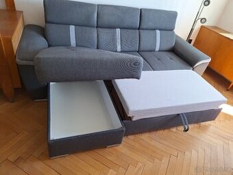 Rohová sedací souprava rozkládací