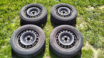 Plechové disky r16 + pneu Barum Polaris 205/55 r16 94h
