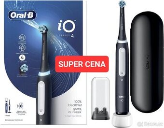Špičkový elektrický zubní kartáček Oral B iO 4. Tyden starý