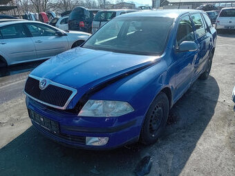 Škoda Octavia II 1.9 TDI ( BKC ) 77kW r.2005 modrá na náhrad