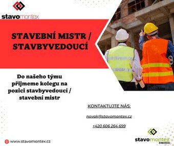 Stavební mistr / stavbyvedoucí
