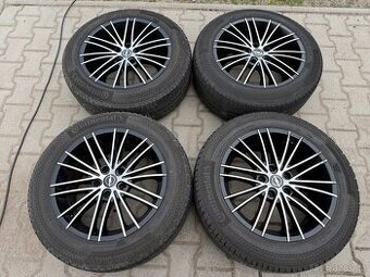 4x al kola 5x114.3 + pneu letní 215/60 R17C