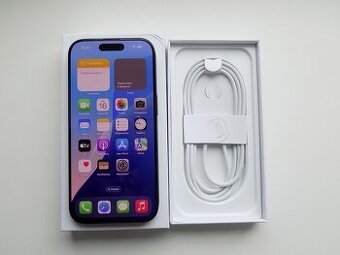 APPLE iPhone 16 Pro 256GB Černý Titan-ZÁRUKA - 100% BATERIE