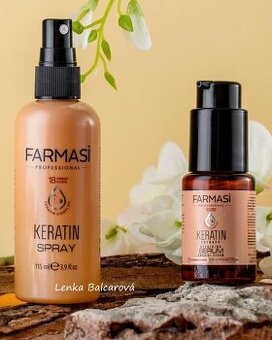 Keratin regenerační sérum a sprej na vlasy