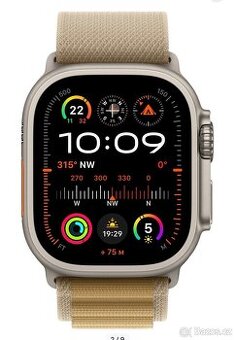 Apple Watch Ultra 2 49mm Přírodní titan