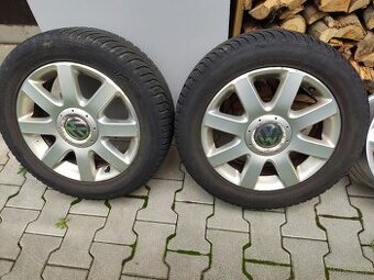 Alu kola 5x112 r16 oiriginal vw 205/55/16