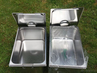 Kontejner GN 1/1, 28l, H 200mm + víko GN 1/1, 530x325mm