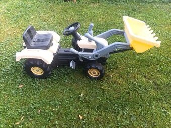 Dětský šlapací traktor s radlicí, - 1
