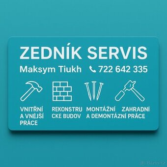 zednik/manzel na hodinu