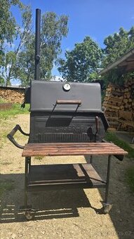 Velký pojízdný gril - 1