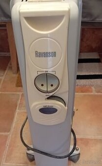Elektrický olejový radiátor na kolečkách RAVANSON 2000W