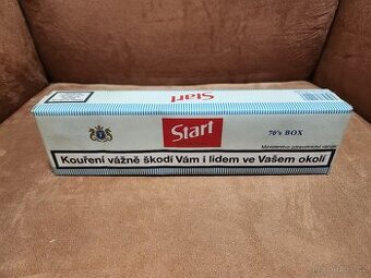 Retro kartón cigaret START - kolek 40 Kč