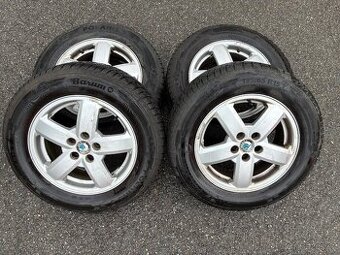 Alu sada zimní pneu škoda octavia 5x100 195/65/15