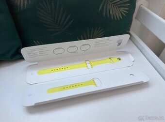 Řemínek na Apple Watch žlutý