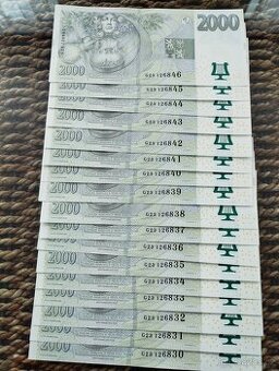 2000 bankovky