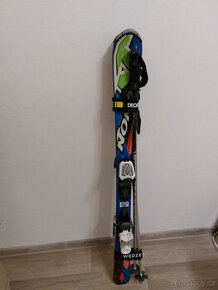 Dětské sjezdové lyže Nordica Dobermann 120cm s holemi