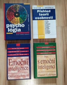 Predám knihy - psychológia osobnosti, emočná inteligencia
