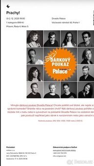 Divadlo Palace - Prachy