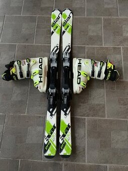 Lyže Elan 130 cm + lyžáky Head 38-39
