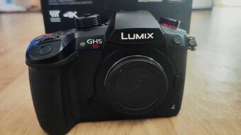 Panasonic GH5s, Vlog, včetně nabíječky, popruhu.