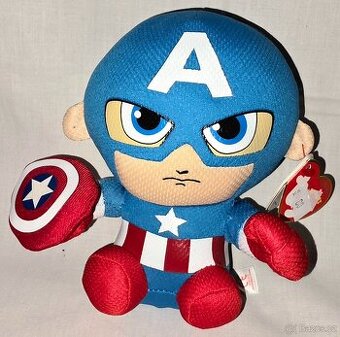 Marvel plyšový Kapitán Amerika