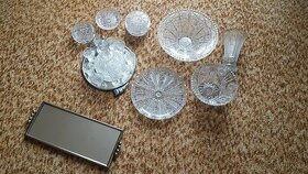 Broušené sklo-sada z r.1954