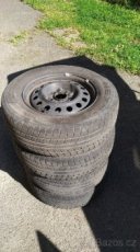 letní gumy 215/65 R15 96H + disky 5x114 R15 4ks