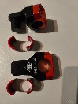 Představce klemy na zvýšení řidítek 22mm, 28mm