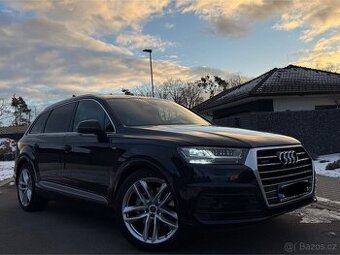 AUDI Q7 3.0 TDi R.V 2016 PANORAMA S LINE 7 MIST PEKNY STAV