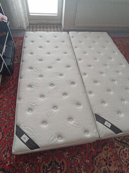 Prodám 2 ks oboustranné matrace 85x195x20
