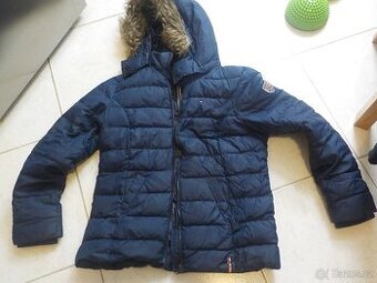 Tommy Hilfiger zimni bunda tmave modra vel M/L