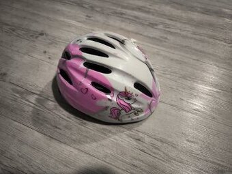 Dívčí přilba na kolo REBEL JR velikost S/M 52cm-56cm