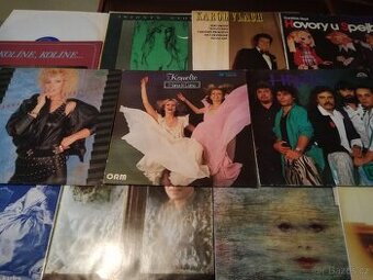 Prodám LP desky, rock, pop