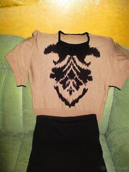 L/XL svetřík+ sukně