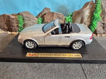 Prodám nový model 1:18 Mercedes Benz SLK 230 1996