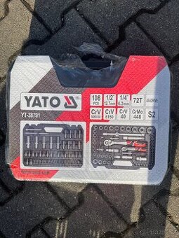 Gola sada YATO 108 ks (1/2” + 1/4”)