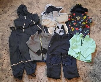Dětská souprava nepromok,zimní aj.2-4 roky 98/104