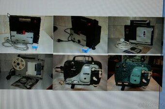 Premietačky na 8mm filmy servisované