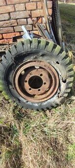 Disk z přívěsu na traktor